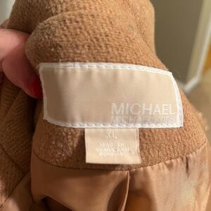 Michael Kors Camel Brown Outerwear